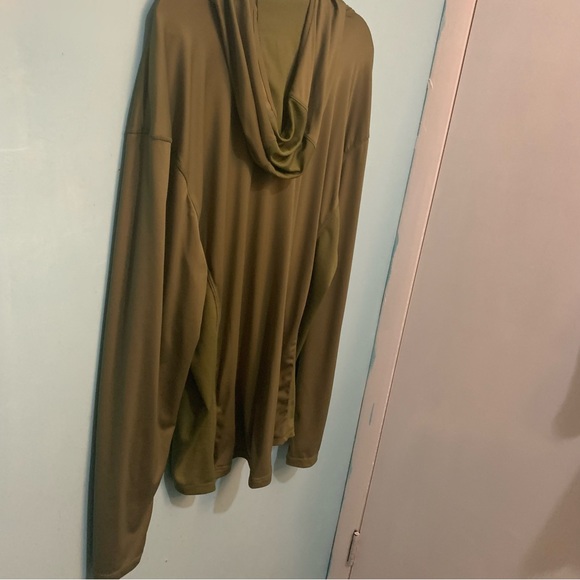 Southern Legends Gorpcore XL Green Reglan Long Sleeve Crew Neck Stretchy Hoodie - Picture 8 of 8